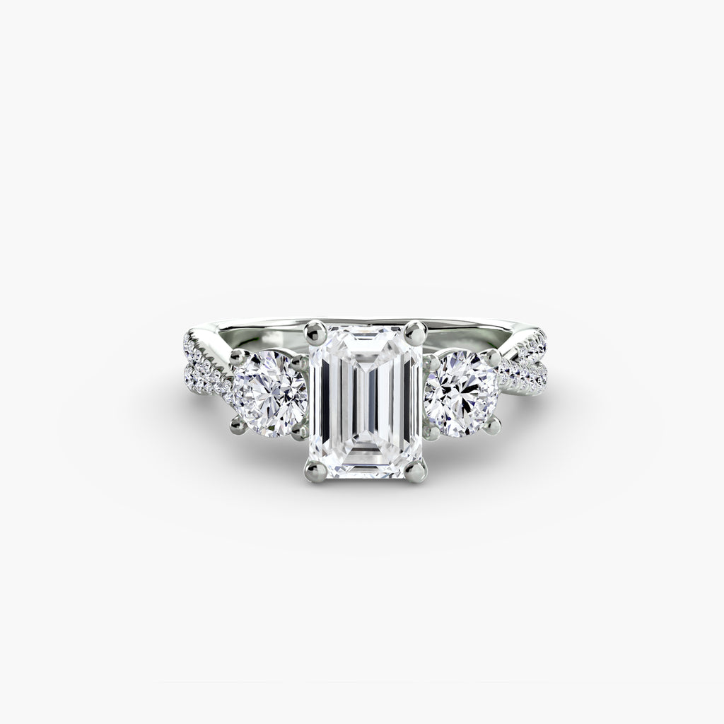 Knotted Pave Trilogy II