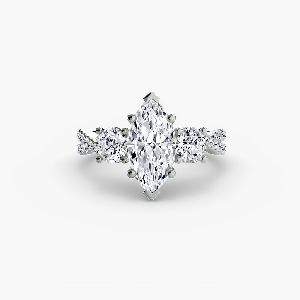 Knotted Pave Trilogy II