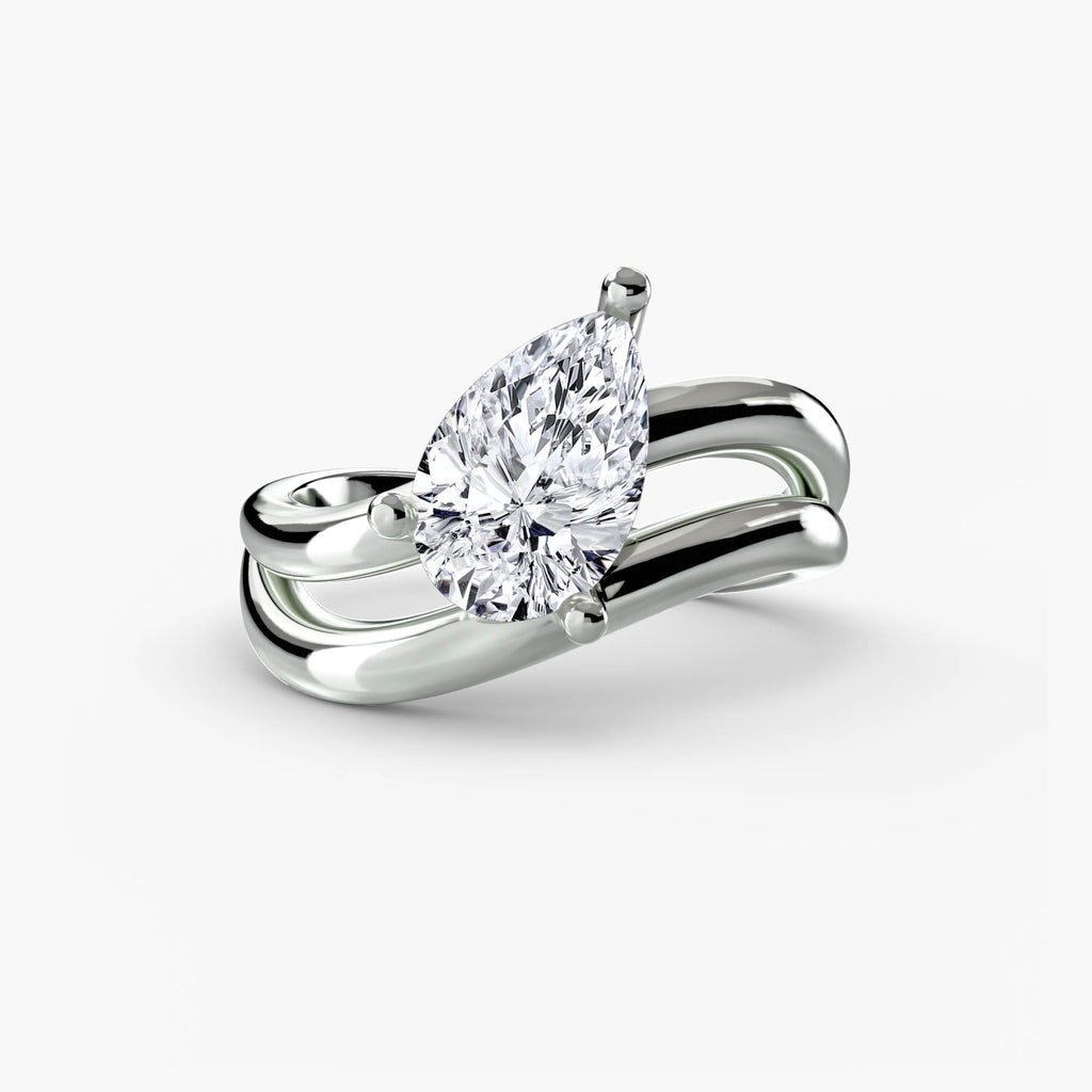 Twin Flow Pear Solitaire
