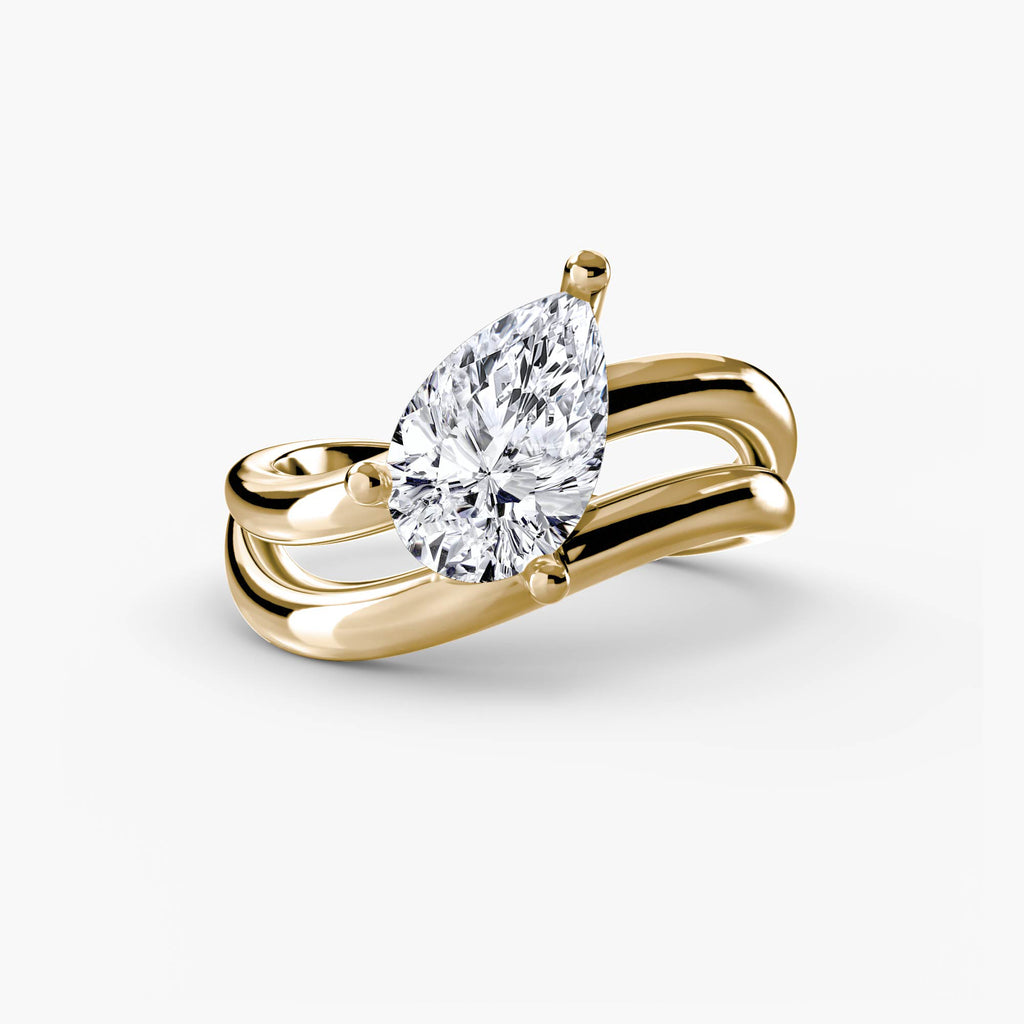Twin Flow Pear Solitaire